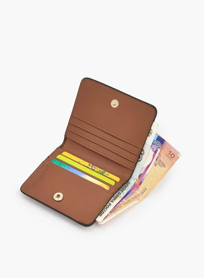 Celeste Monogram Print Wallet